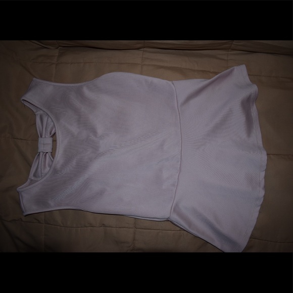 Forever 21 pink peplum bow top, Size M. - Picture 2 of 3